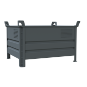 Solid wall pallet | Dimensions: 1,00m x 0,80m | painted